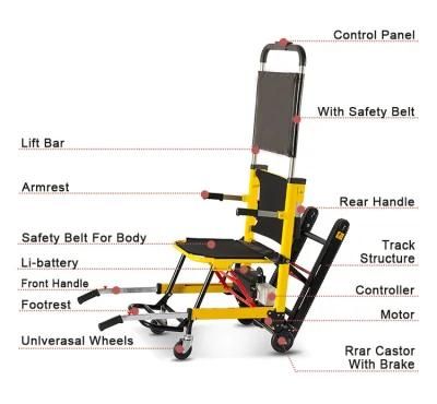 Mobile Stairlift Portable Stair Climber Wheelchair Tew006df