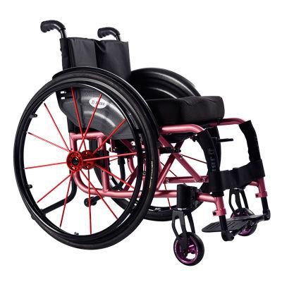 Folding Lightweight Sport Racing Wheelchair