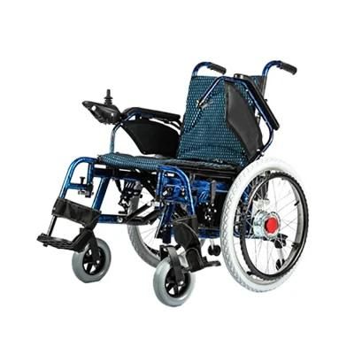 Economical Electric Wheelchair with 3D Mesh Cushion for Disbaled