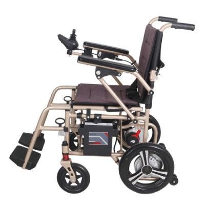 Medical Equipment Folding Electric Magnesium Alloy Power Wheelchair
