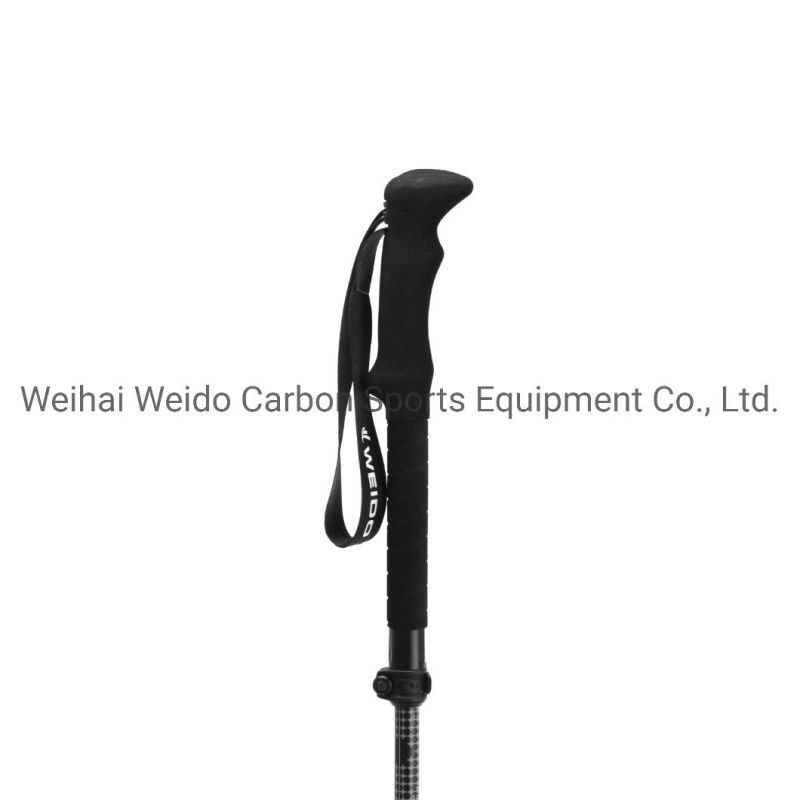 OEM Factory Carbon Shaft Z-Foldable Trekking Pole Foldable Pole