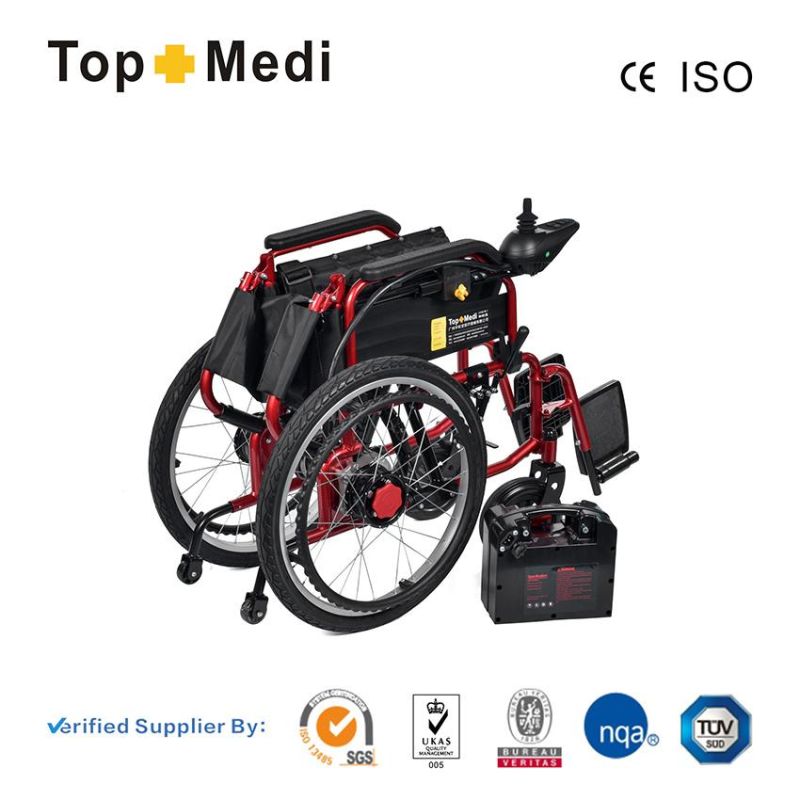 Rehabilitation Medical Products Electric Wheelchair with Shock Absorption Design