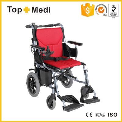 Foldable Electric Wheelchair Lightweight Power Wheelchair for The Elderly Tew091
