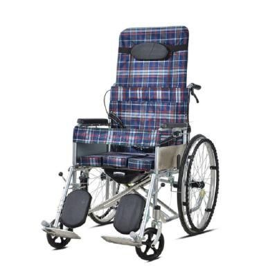 High Quality Portable Folding Hand Push Adult Disabled Elderly Manual Portable Wheelchair