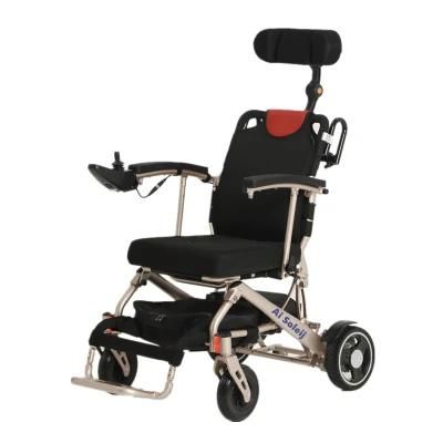 20kg Handicap Light Foldable Silla De Ruedas Electrica Electric Wheelchair