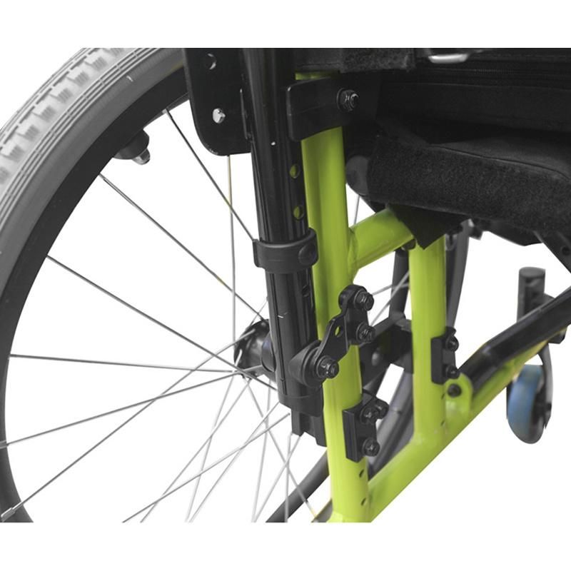 Adjustable Pediatric Handicapped Medical Equipment Aluminum Children Wheelchair for Kids