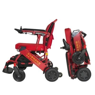 New Lightweight Power Assist off Road Electric Wheelchair for Distabled Handicapped with Ce