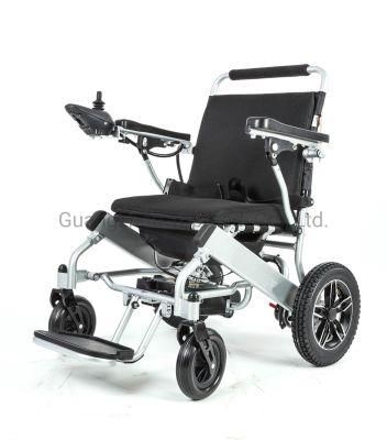 Lightweight Power Foldable Aluminum Wheelchair with Lithuim Battery
