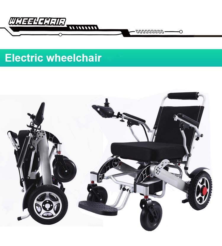 Lightweight Folding Power Wheelchair with Lithium Battery