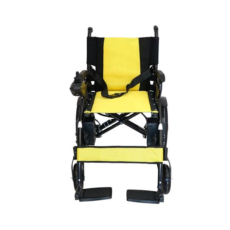 Factory Lightweight Cheap Price Foldable Electric Wheelchair for Disabled People