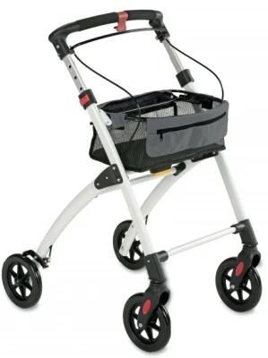 2022 European Style Indoor Foldable Aluminum Walking Aid Rollator