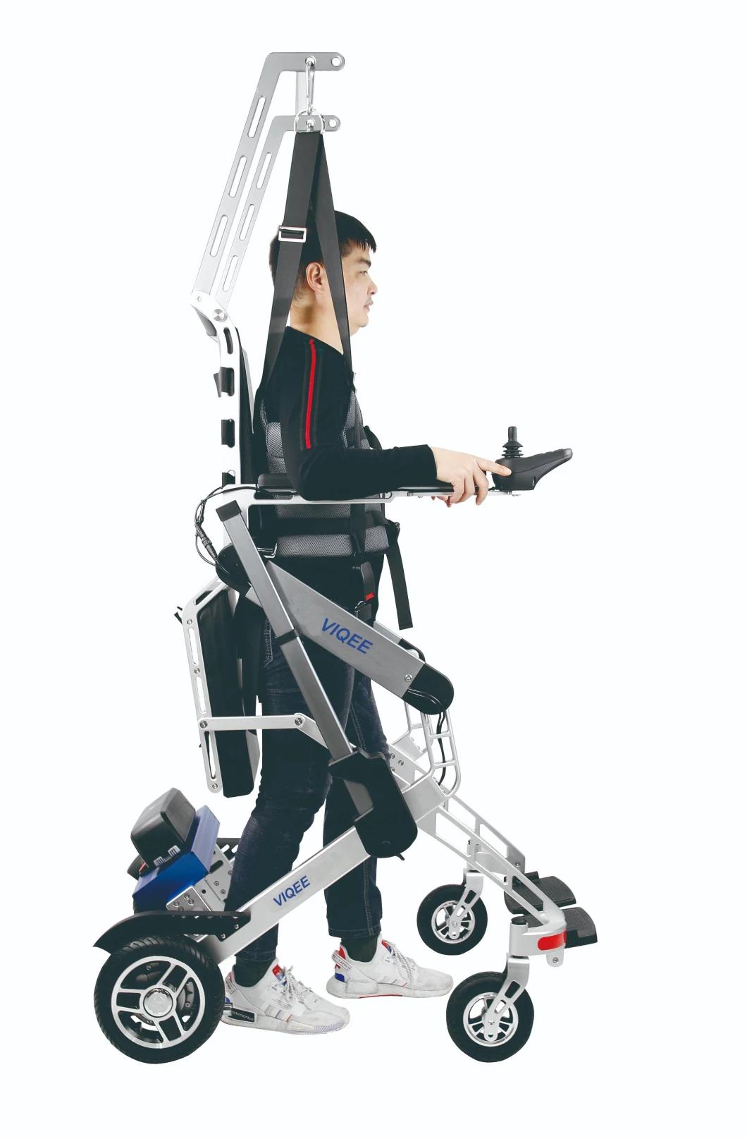 Intelligent Rehabilitation Wheelchair Robot Leg Training Instrument