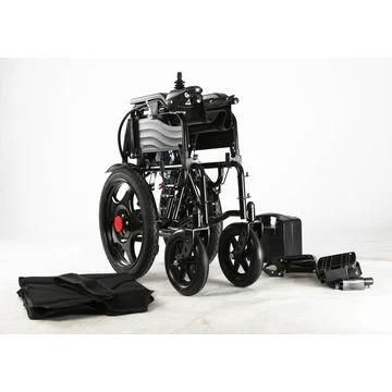 Competitive Price Lightweight Foldable Handicapped Electric Wheelchair