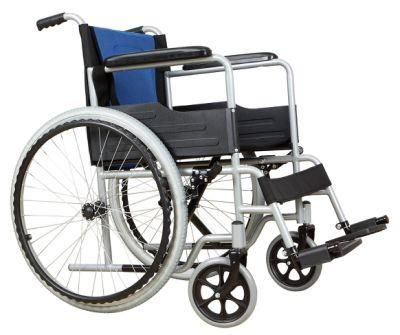 China Rehabilitation Equipment Adult Manual Folding Pediatric Wheelchair