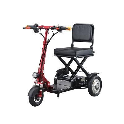 Topmedi Lightwight Folding Electiric Mobility Scooter Frame with Travel Link