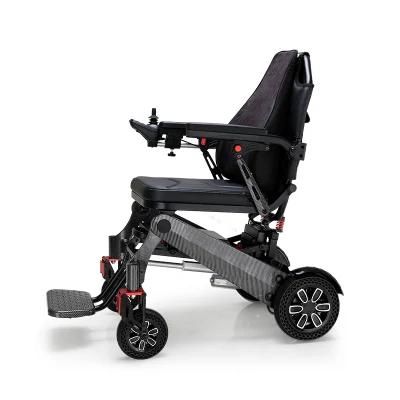 Automatic Foldable Carbon Fiber Wheelchair with Remote Control Electric Wheelchair