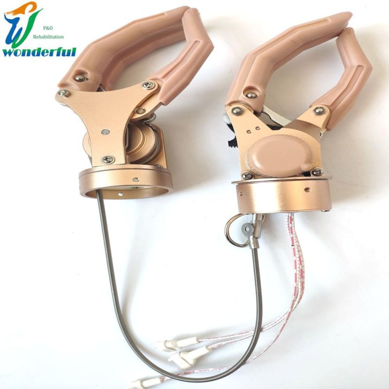 Artificial Component Forearm Myoelectric Control Prosthesis Hand