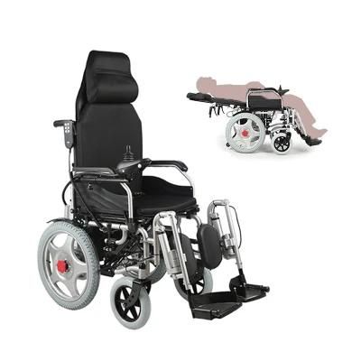 24V 12ah Lead Acid Battery Sport High Back Electric Wheelchair