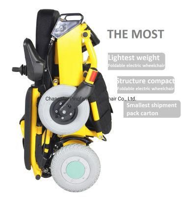 Ultra Light Smart Foldable Electric Wheelchair Model Dyn30A Ce, ISO13485