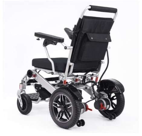 New Foldable Electric Wheelchair Aluminum Lightweight Power Wheel Chair