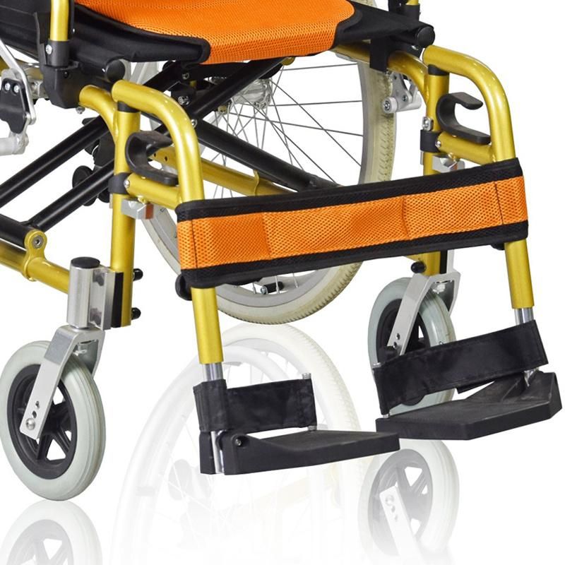 Manufacturer Wholesale Manual Wheelchair Elderly Disabled People Walking Folding Wheelchair