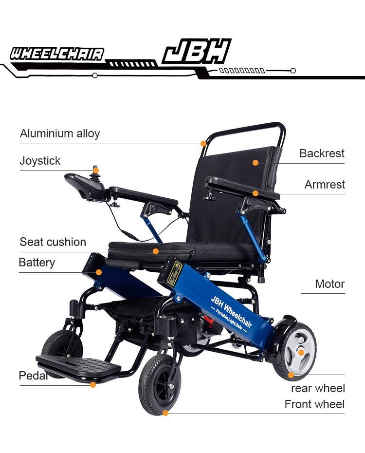 2021 Upgraded Product Dual Ternary Lithium Battery Electric Power Wheelchair