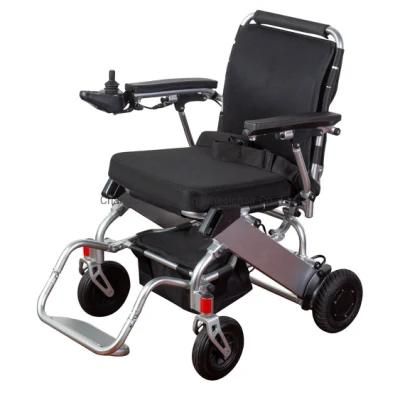 aluminum Alloy Folding Electromagnetic Brake Power Wheelchair with Ce, ISO13485