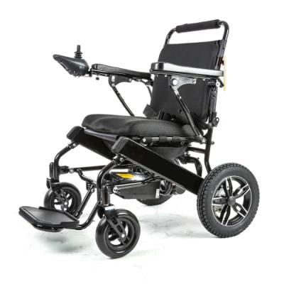 Travel Lightweight Silla De Ruedas Disabled Electric Folding Power Wheelchair
