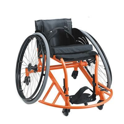 Aluminum Manual Basketball Sport Wheelchair for Handicapped Outdoor