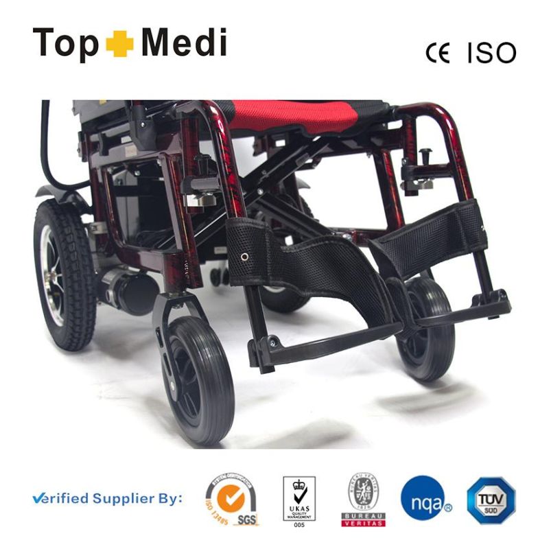 Lightweight High Quality Disabled Folding Power Electric Wheelchair