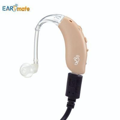New Hearing Aids Earsmate Audifonos Rechargeable Battery