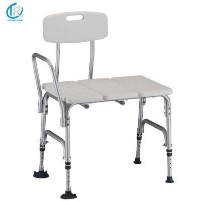 Commode Chair - Aluminum Bariatric Transfer Bench Bath Chair