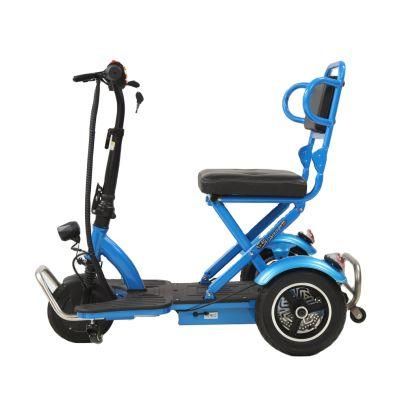 Tricycle Motorcycle Electric Mobility Scooter Disabled Scooter for Disable with Three Wheel