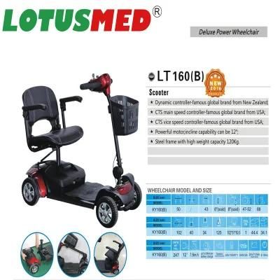 Disability Electric Handicap Three Wheel Scooter Foldable Elderly Heavy Duty Disable 3 Wheeled Mobility Outdoor Electric Wheelchair