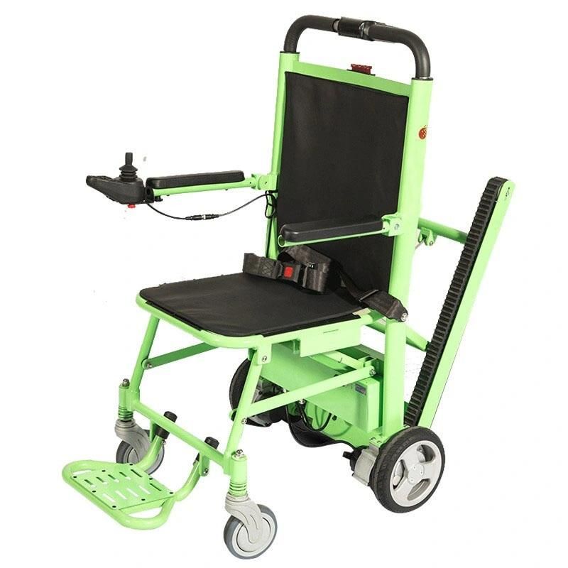 Aluminum Electric Wheelchair Price Hospital Power Stair Climbing Wheelchair