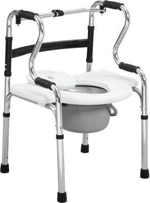 Walker Four-Legged Elderly Walker Fracture Disabled Crutches Chair Crutches Cane Armrest Auxiliary Walker