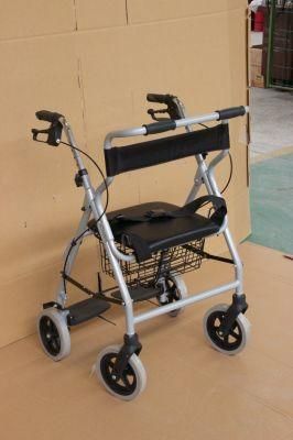 Outdoor Customized Accept OEM China Rollator with Bag Walker Bme881