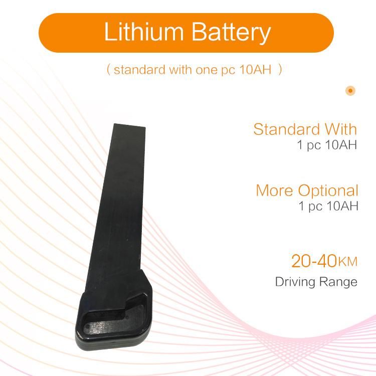 24V Lithium Battery Folding Aluminium Power Wheelchair for Travel