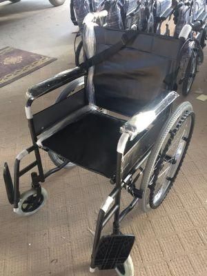 Amazon Disabled Standard Commode Transport Ultra Light Weight Lightweight Portable Folding Manual Wheelchair