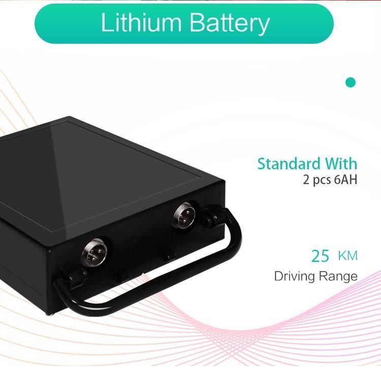 CE & FDA Aluminum Lightweight Folding Lithium Battery Power Wheelchair D15