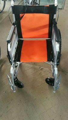 Wheel Chair Manufacturer Manual Foldable/Folding Economic Disabled Hospital Wheelchair with CE ISO