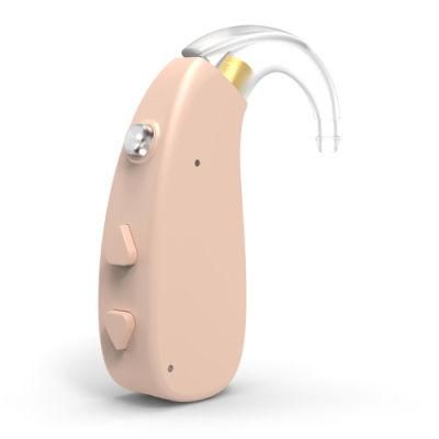 Smart Wireless Power Charging Mini Hearing Aid for Hearing Loss