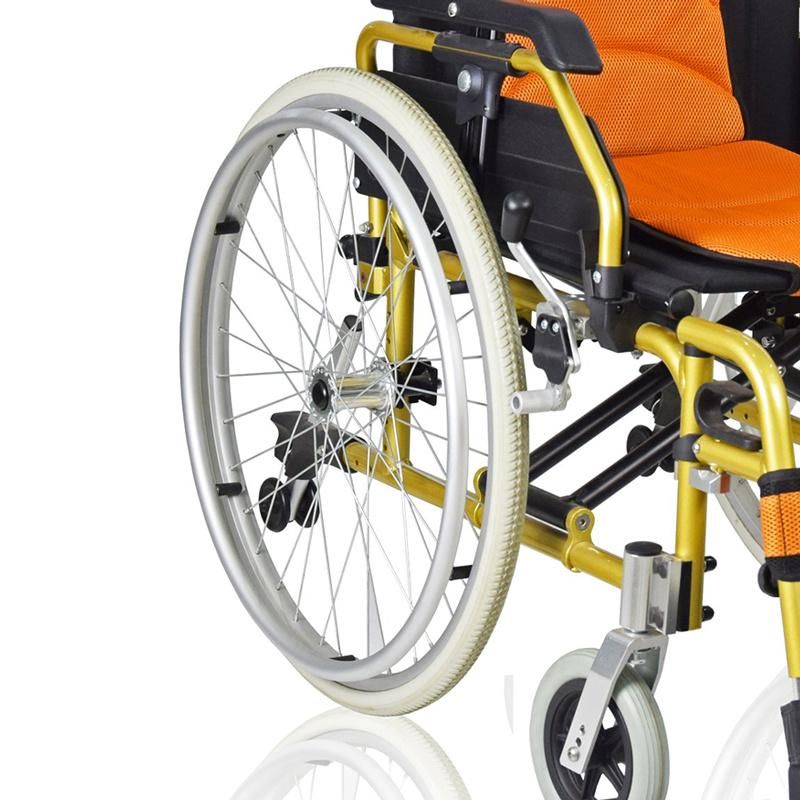 Manufacturer Wholesale Manual Wheelchair Elderly Disabled People Walking Folding Wheelchair