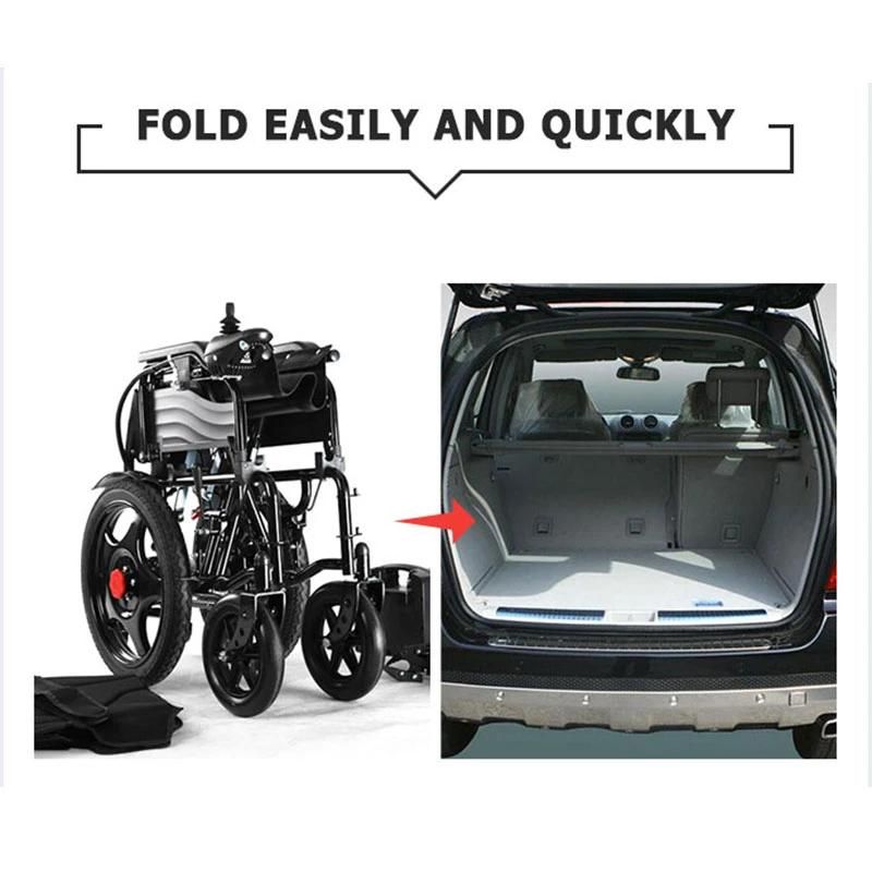 Aluminum Steel Electric Wheelchair for The Elder