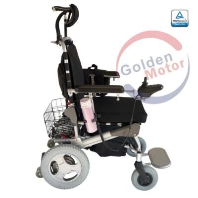 Aluminum Portable and Foldable Electric Wheelchair, with Lithium Battery