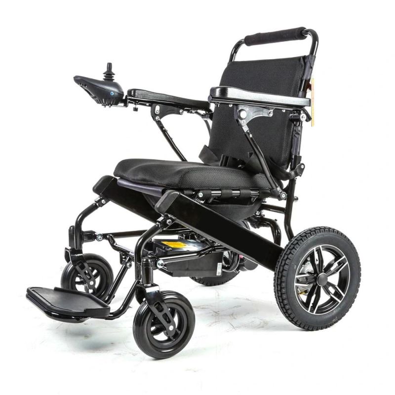 Disabled Equipment Lightweight Motorized Power Folding Electric Wheelchair for Adult
