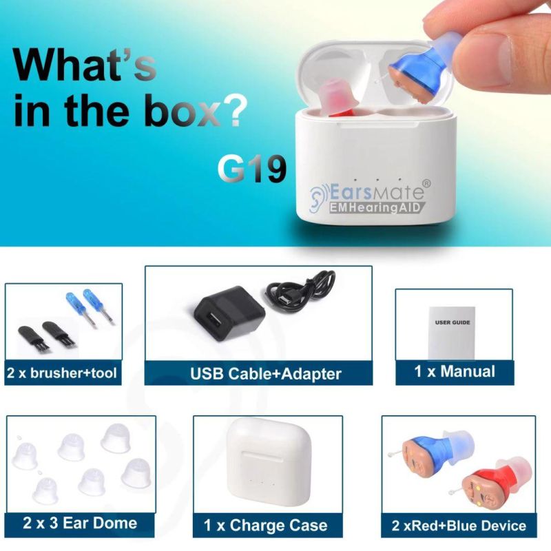 OEM/ODM Acceptable Ite Hearing Aids Sound Amplifier High Quality Hearing Aid for The Deaf