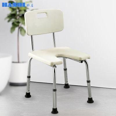Hanqi Hq506L High Quality Shower Chair with Backrest for Bariatri Adults