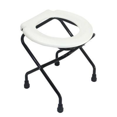 Folding Lightweight Portable Shower Toilet Chair Commode for Pregnant Woman