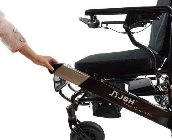 Carbon Fiber Electric Wheelchair Jbh Medical Wheelchair DC02